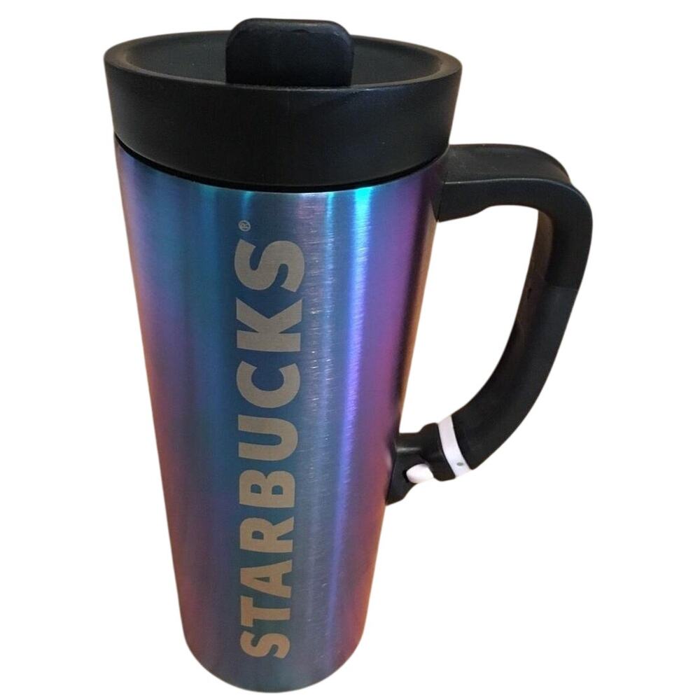 2013 Starbucks Stainless Steel Iridescent Metallic tumbler